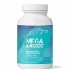 Microbiome Labs, Mega IgG2000, иммуноглобулин, поддержка пищеварения, 120 капсул