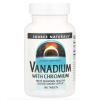 Source Naturals, Vanadium with Chromium, Ванадий с хромом, 180 таблеток
