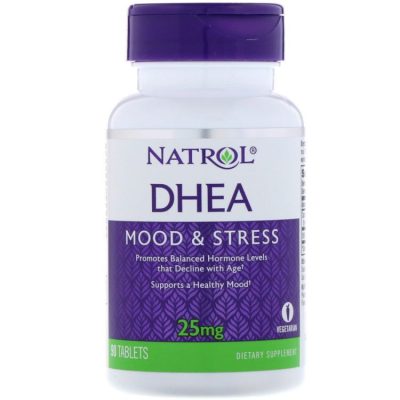 DHEA, ДГЕА, 25 мг, 90 таблеток, NatroI