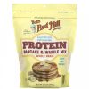 Bob's Red Mill, протеиновая смесь для блинов и вафель, цельнозерновая, 397 г
