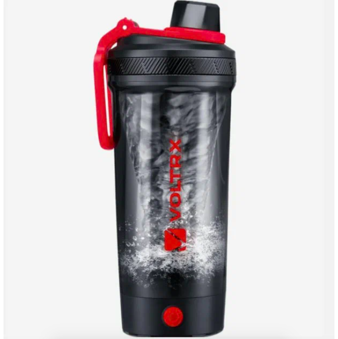 VOLTRX, Gallium, Electric Shaker Bottle, Электрический шейкер, черно-красный, 700 мл