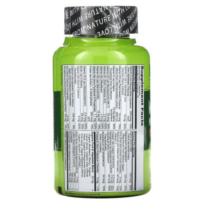 NATURELO, Мультивитамины для подростков, Whole Food Multivitamin for Teens, 60 капсул