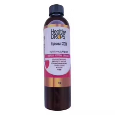 Healthy Drops, липосомальный коэнзим Q10, Liposomal CoQ10, в жидкой форме, 237 мл