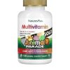Nature's Plus, Мультивитамины для детей Animal Parade Gold, со вкусом вишни, винограда, апельсина, 120 таблеток