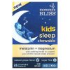 Mommys Bliss, Melatonin + Magnesium Kids Sleep, мелатонин + магний, вкус винограда, 35 таблеток