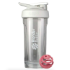 Blender Bottle, Шейкер, Tritan Sport (White) + BlenderBall (Redwood) 828 мл
