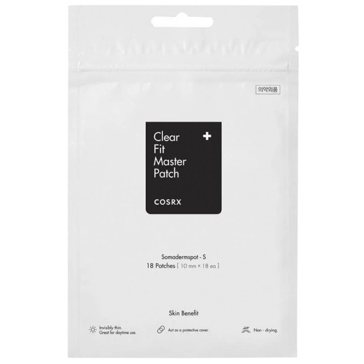 COSRX, Патчи от воспалений и акне, Clear Fit Master Patch, 18 штук