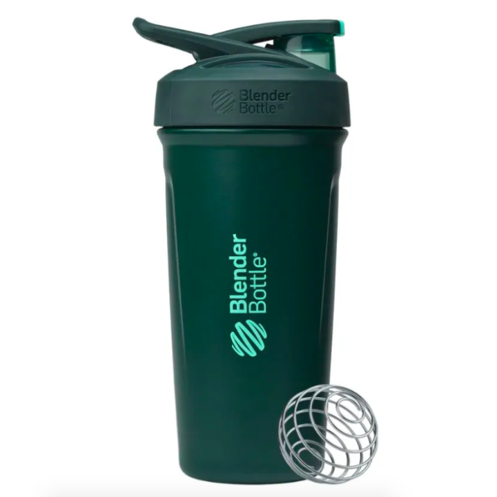 Blender Bottle, Шейкер спортивный, Серия Sport Stainless, Spruce Green, 710