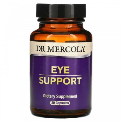 Dr. Mercola, Eye Support, Поддержка глаз, 30 капсул