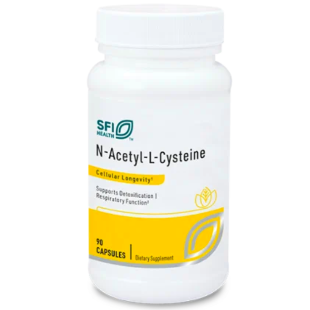 SFI Health (Klaire Labs), N-Acetyl-L-Cysteine, здоровье бронхов, детоксикации печени, 90 капсул