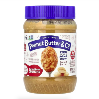 Peanut Butter&Co, Old Fashioned Crunchy, арахисовая паста с хрустящими кусочками арахиса, 454 г