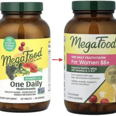 MegaFood, One Daily Women's 55+, мультивитамины для женщин старше 55 лет, 120 таблеток