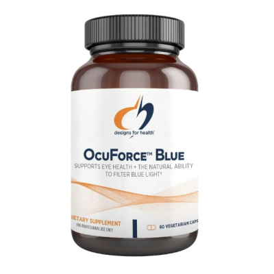 Designs for Health, OcuForce Blue, поддержка здоровья глаз, 60 капсул