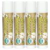 Sierra Bees, набор органических бальзамов для губ, какао-масло, 4 штуки