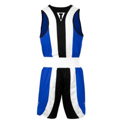 TITLE Boxing, Momentum Amateur Boxing Set, Боксерский комплект, цвет синий/белый, размер XL