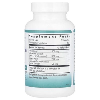 Nutricology, Humic-Monolaurin Complex, Гуминовый монолаурин от вирусов и грибков, 120 капсул