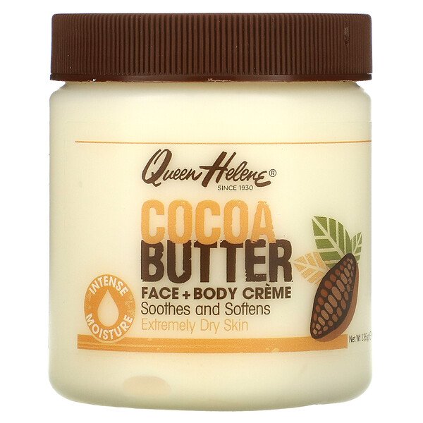 QUEEN HELENE, Cocoa Butter Face + Body Creme, Крем для лица и тела, 136гр