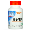 Doctor's Best, 5-HTP, гидротриптофан, натуральный антидепрессант 100 мг, 60 капсул, срок до 11/25