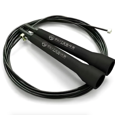 EliteSRS cкакалка для скоростных прыжков Spark Speed Jump Rope черная