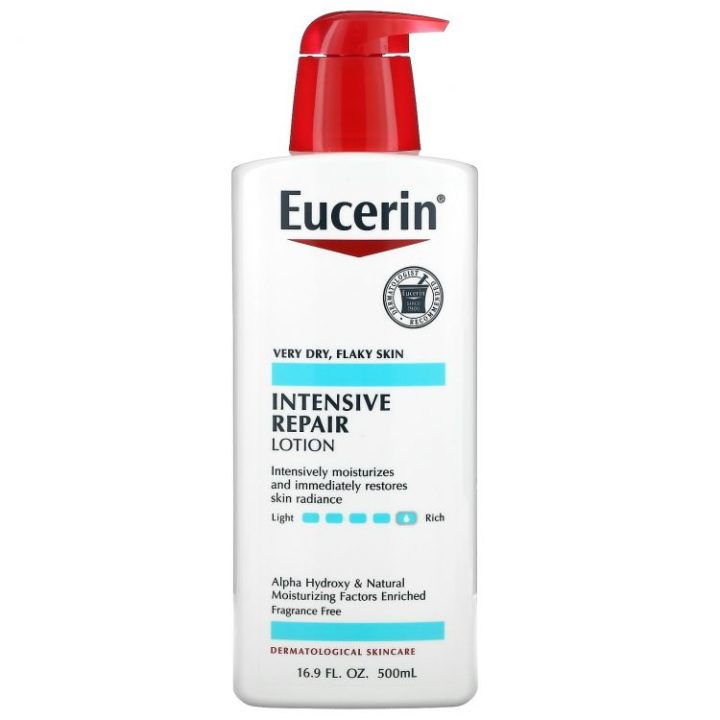 Eucerin, Intensive Repair Lotion, увлажняющий лосьон для тела, 500мл