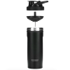 Smartshake, Шейкер спортивный из нержавеющей стали, Insulated Steel, черный, 750 мл (25 унций)