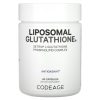 CodeAge, Липосомальный глутатион, Liposomal Glutathione, 500 мг, 60 капсул