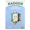 Badger, подарочный набор бальзамов для губ, мята, ваниль, без запаха, 3 шт по 4,2 г