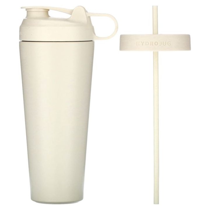 HydroJug, Hydro SHKR Tumbler, шейкер, нержавеющая сталь, кремовый, 700 мл