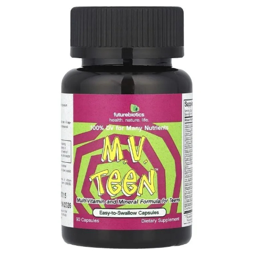 Futurebiotics, M.V. Teen, Мультивитамины для подростков, 90 капсул