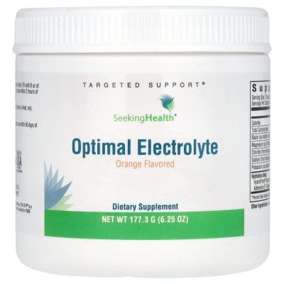 Seeking Health, Optimal Electrolyte, электролиты, вкус апельсина, 177,3 г