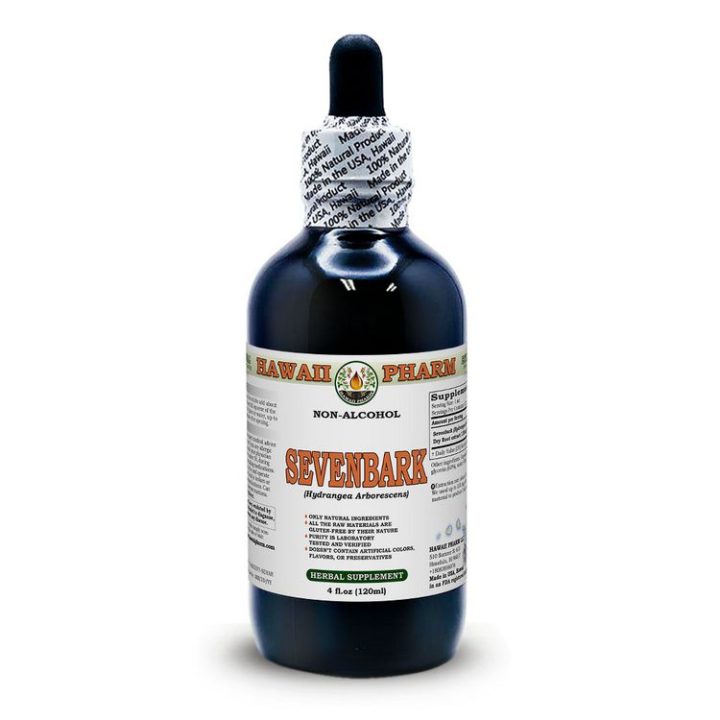 Hawaii Pharm, Sevenbark, гортензия древовидная, здоровье мочевыводящих путей, 120 мл
