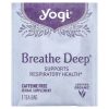 Yogi Tea, Чай для здоровья дыхательной системы без кофеина, Breathe Deep, 16 чайных пакетиков
