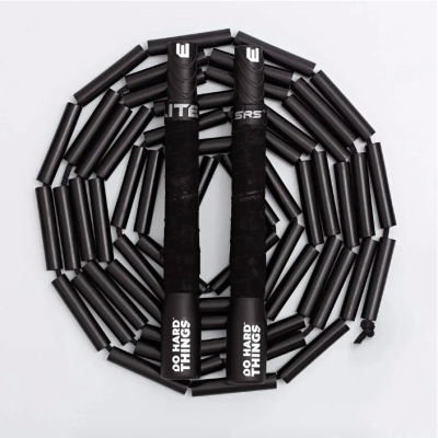 EliteSRS cкакалка бисерная для трюков Do Hard Things Heavy Beaded (1/2 lb) черная