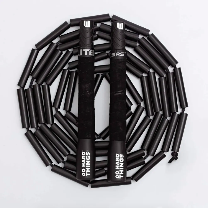 EliteSRS cкакалка бисерная для трюков Do Hard Things Heavy Beaded (1/2 lb) черная