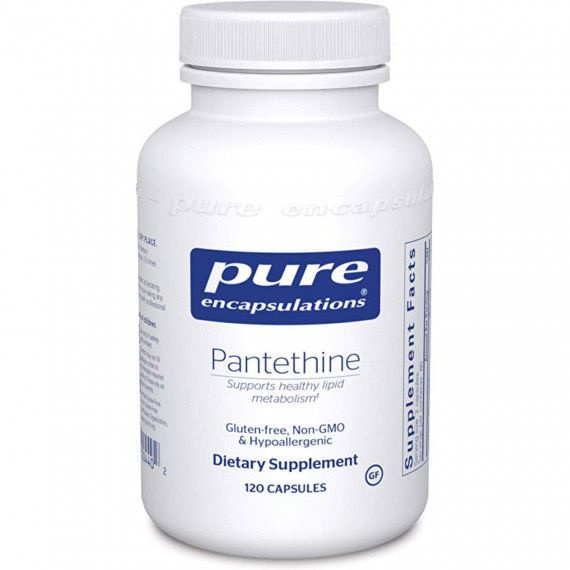 Pure Encapsulations, Пантетин, Panthetin, 250 мг, 60 капсул