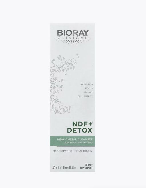 Bioray, NDF+ Detox, средство для детоксикации для людей с повышенной чувствительностью, 30 мл