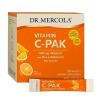 Dr. Mercola, Витамин C-PAK, натуральный апельсин, 500 мг, 30 пакетиков по 4,84 г