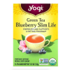 Yogi Tea, Slim Life, Зеленый чай с черникой, 16 чайных пакетиков, 32 г