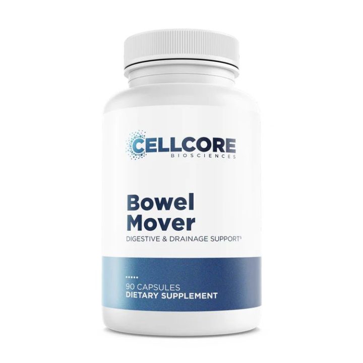 CellCore, Bowel Mover, детокс, поддержка пищеварения, 90 капсул