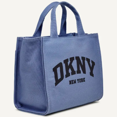 DKNY, женская сумка тоут, HADLEE MEDIUM TOTE, голубая
