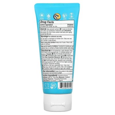 Badger, солнцезащитный крем SPF 30, Active Mineral Sunscreen Cream, без запаха, 87 мл