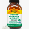 Country Life, Магний глицинат, Chelated Magnesium Glycinate, 400 мг, 180 таблеток
