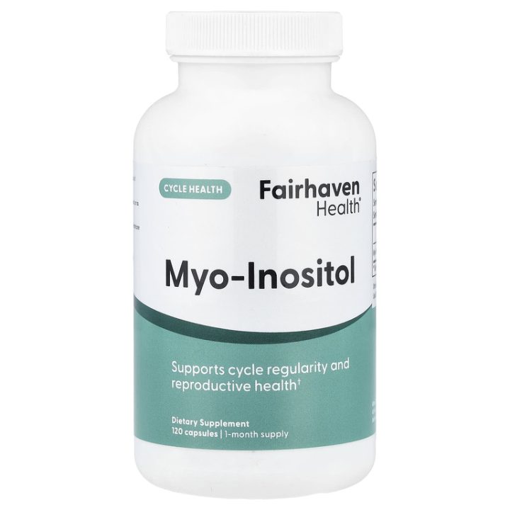 Fairhaven Health, Myo-Inositol (Mио-Инозитол), для женщин и мужчин,120 капсул