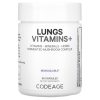 CodeAge, Lungs Vitamins+, витамины для здоровья легких, 90 капсул