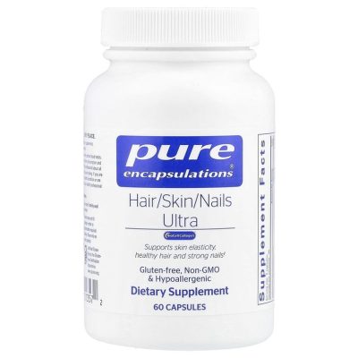 Pure encapsulations, Ультра комплекс для волос, кожи, ногтей, Hair/Skin/Nails ultra, 60 капсул
