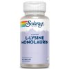 Solaray, L-Lysine Monolaurin, L-лизин и монолаурин, в соотношении 1:1, 60 вегетарианских капсул