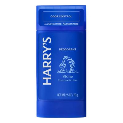 Harry's, Odor & Sweat Control Stone, Антиперспирант д/мужчин, 24 часа, уголь/лайм, 70 гр
