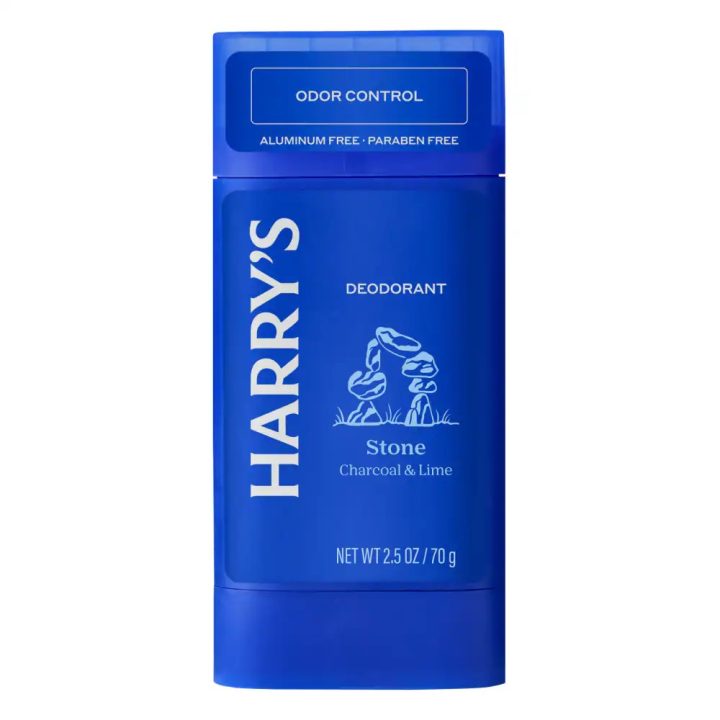 Harry's, Odor & Sweat Control Stone, Антиперспирант д/мужчин, 24 часа, уголь/лайм, 70 гр