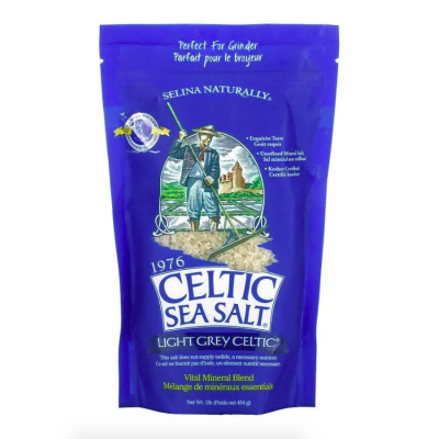 Celtic Sea Salt, Соль нерафинированная минеральная, средний помол, 454 г