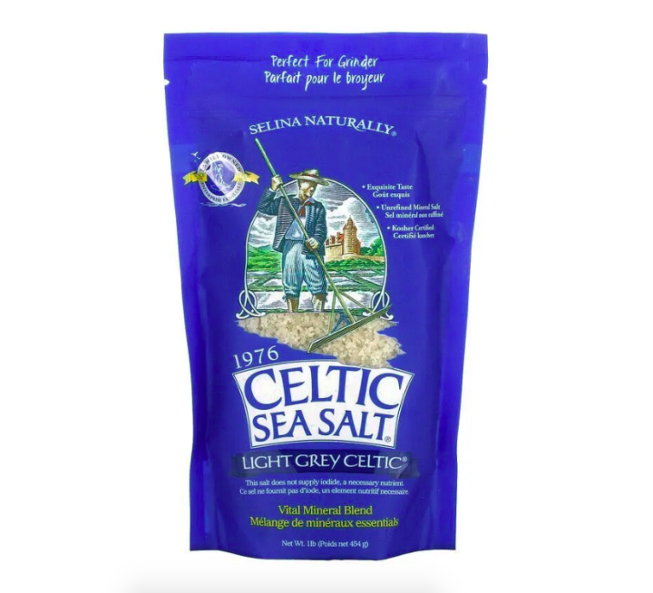 Celtic Sea Salt, Соль нерафинированная минеральная, средний помол, 454 г